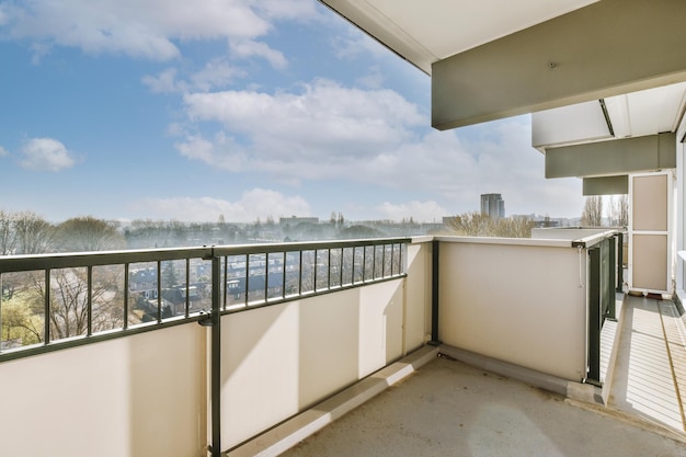 Balcony of residential house