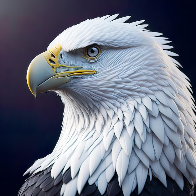 Bald Eagle American Independence Day Een majestueuze viering van patriottisme en vrijheid