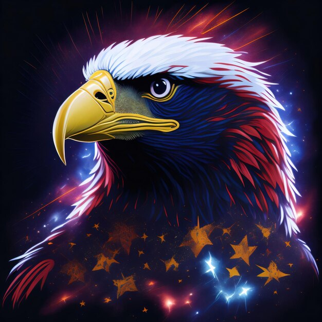 Bald Eagle American Independence Day A Majestic Celebration of Patriotism and Freedom