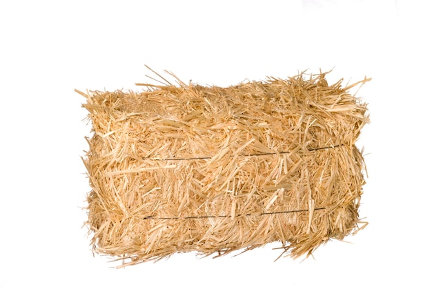 Photo bale of hay