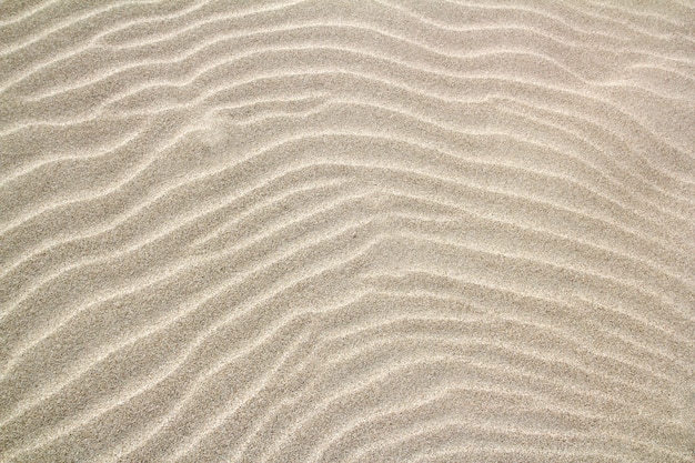 Foto modello di onde di sabbia ondulate isole baleari