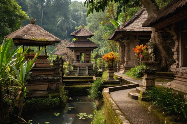 Foto bali ontsnapt aan een visuele odyssee in het tropische paradijs