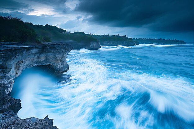 Bali Stormy Seascape Inspired by the Mediterranean