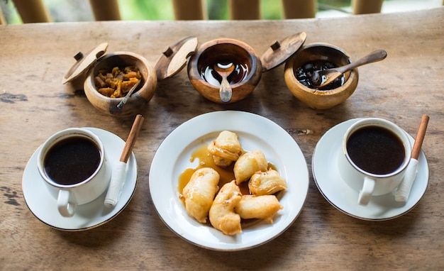 Balinese coffee on holiday in Indonesia