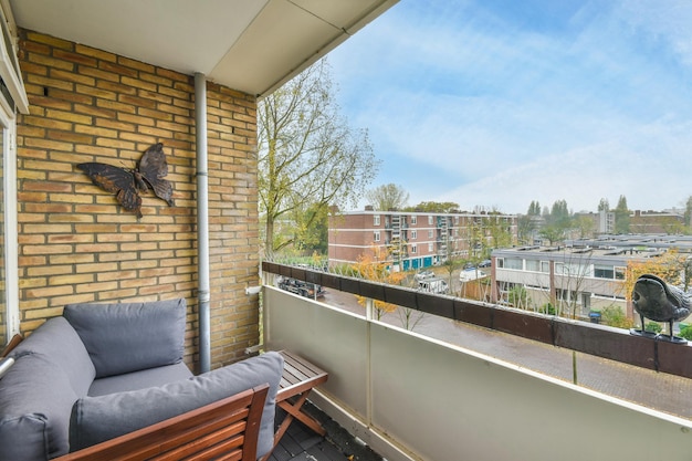 Balkon van een huis