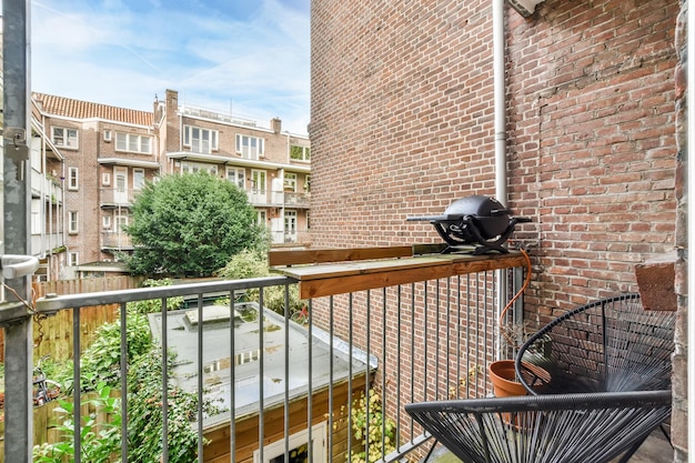 Balkon van een huis