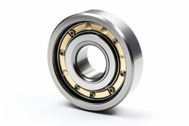 Ball Bearing Unit on White Background On a White or Clear Surface PNG Transparent Background