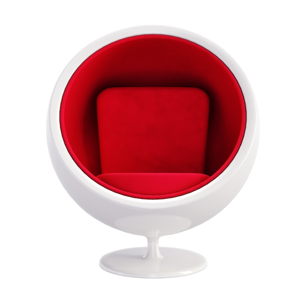 Photo ball chair isolated