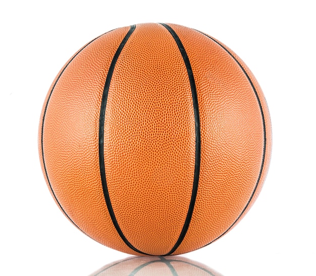 Ball for the game in basketball isolate