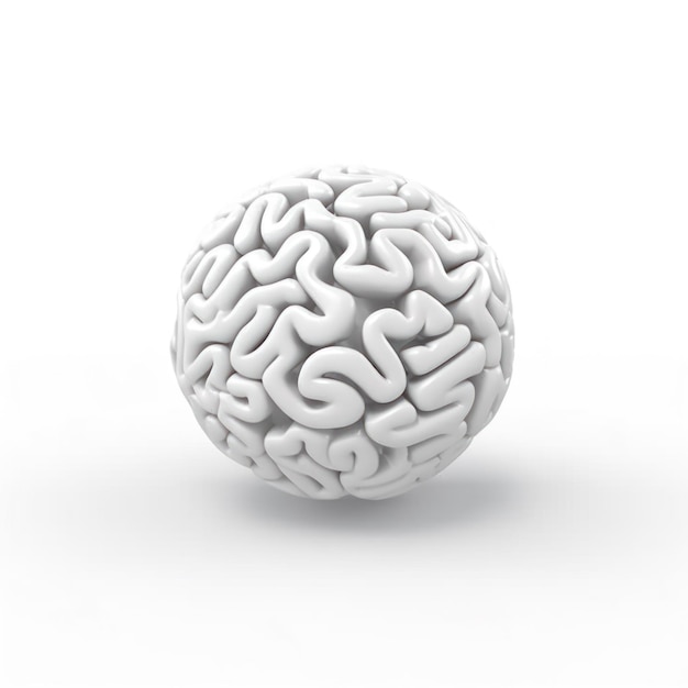 a ball with the word brain written on it