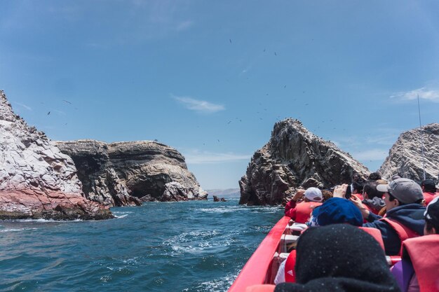 Foto ballestas-eilanden bij paracas