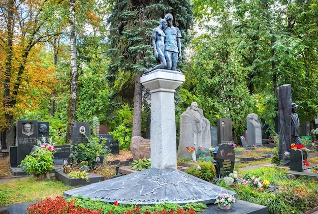 발레 댄서 Igor Moiseev 무덤 Novodevichy Cemetery 모스크바