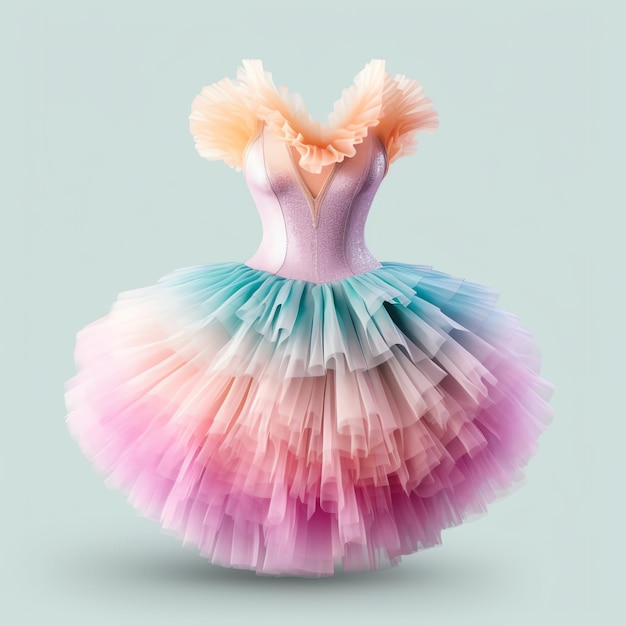 Ballet tutu in bloemblaadje