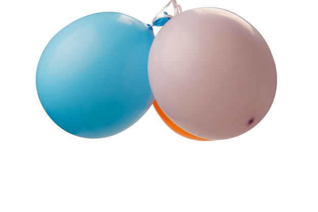 A Ballon isolated on a white background Copy space