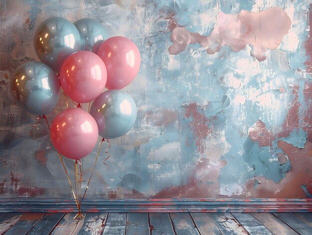 Balloon Backdrop Overlays