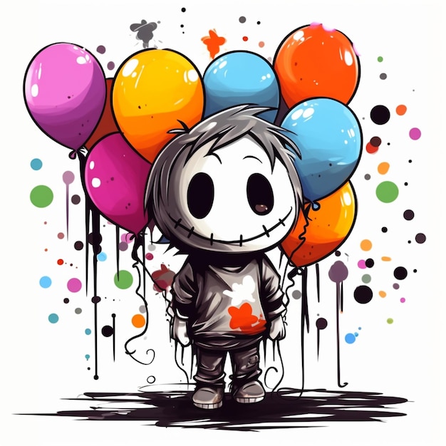 balloon boy illustration