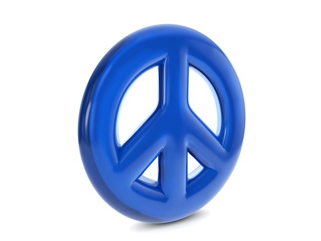 Balloon peace symbol