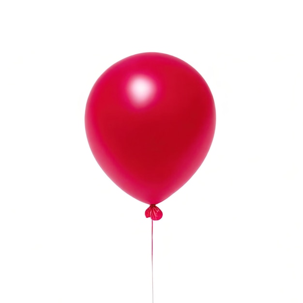 balloon on white background