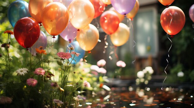 balloons HD wallpaper photographic image