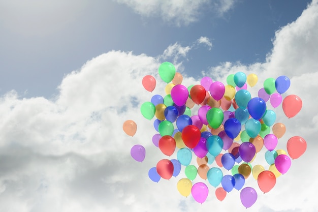 Palloncini nel cielo