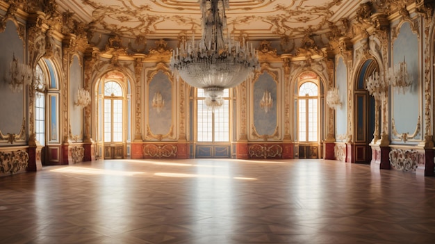 Ballroom of queluz national palace