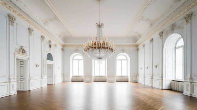 The ballroom at the royal palace of london