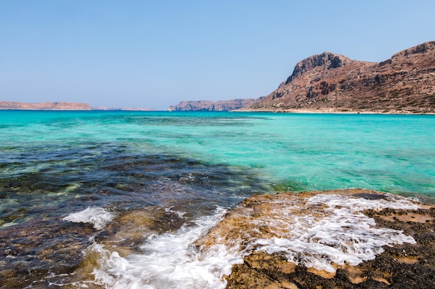 Balos strand op Kreta Griekenland