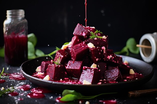 Balsamic Glazed Beetroot