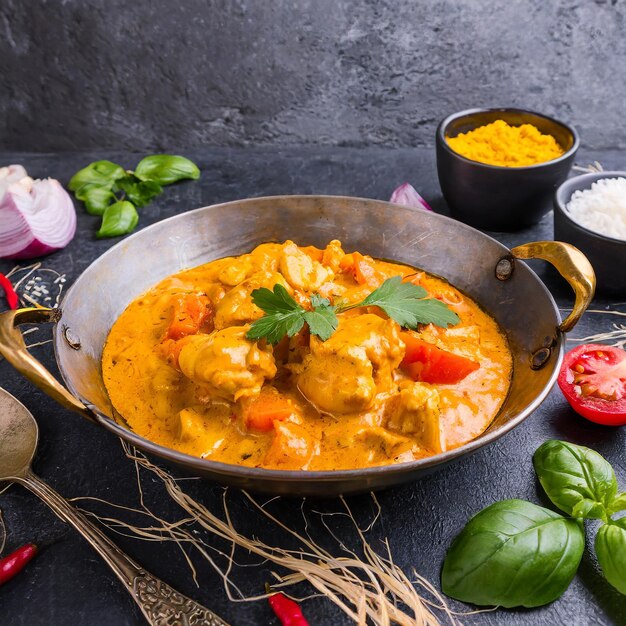 Photo balti chicken curry is one of the very popular chicken curry recipes in asian