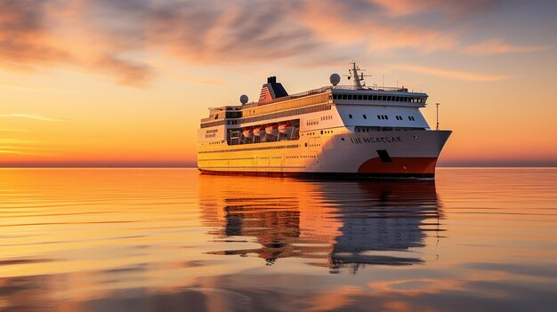 Baltic Princess Ferry by Silja Line in the Gulf