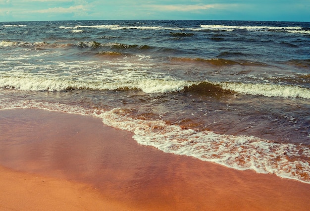 Baltic sea beach