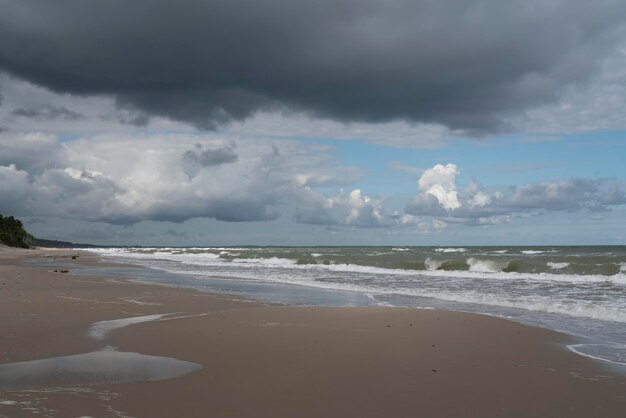 写真 カリニングラード地方の夏の日カリニンガード海岸のバルト海