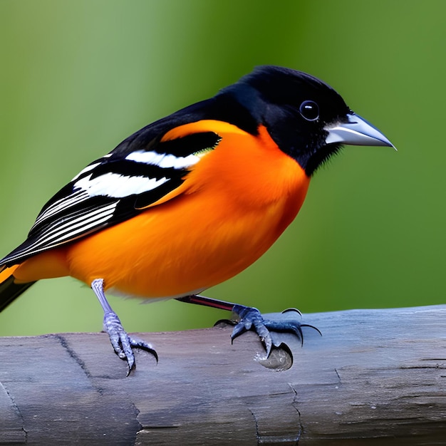 Baltimore oriole bird