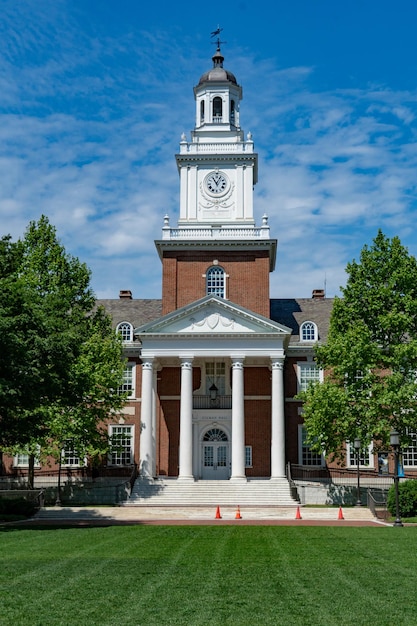 BALTIMORE, USA - MAY 21 2018-  john hopkins university baltimore