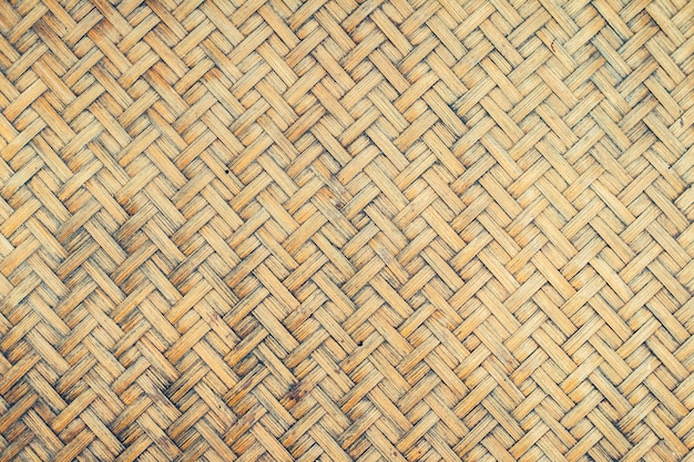 Bamboe geweven textuur