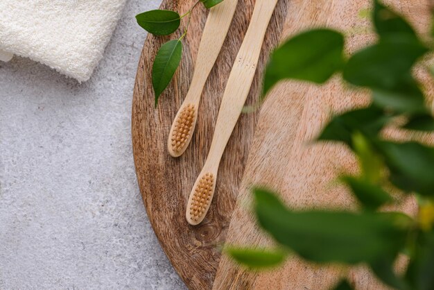 Bamboe tandenborstel zero waste verzorgingsproducten