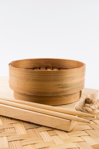 Bamboo baskets for steaming food