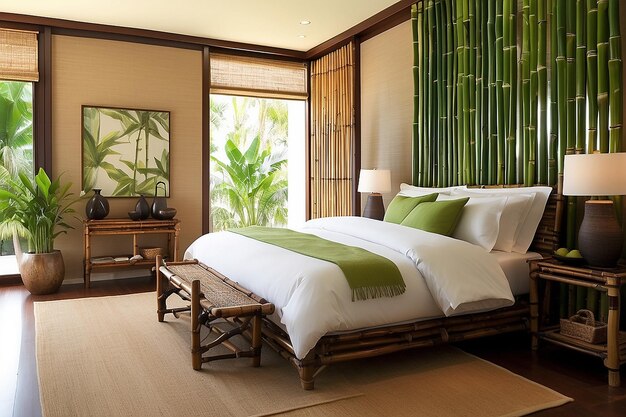 Bamboo bliss infuse a room with the tranquility of bambooinspired decor