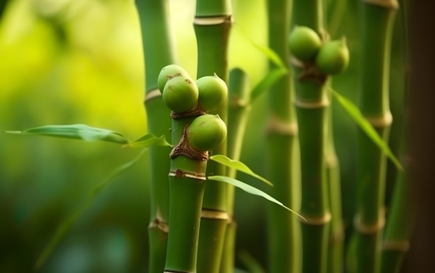 Bamboo is a plant that is used in many ways.