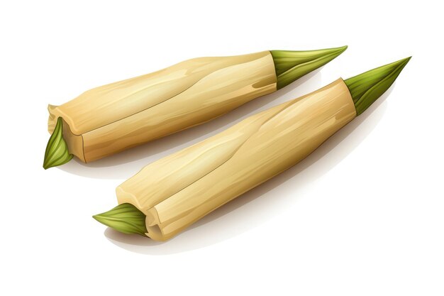 Photo bamboo shoots icon on white background ar 32 v 52 job id 8948b108cf3e49c185b0edd609c63b1c