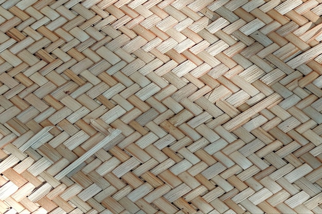 Bamboo wicker texture background