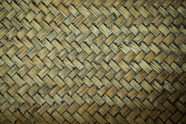 bamboo wood texture and background. woven texture and background