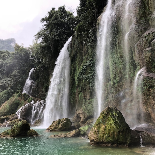 Ban Gioc Waterfall in Cao Bang, Vietnam