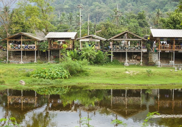 Ban Khiri Wong village in Nakhon Si Thammarat, Thailand