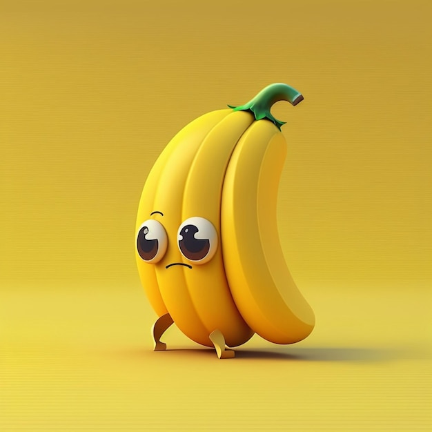 Banaan cartoon afbeelding