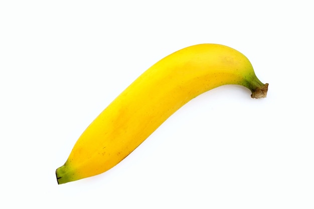 banaan fruit op witte achtergrond