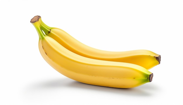 Banaan isolatie op wit