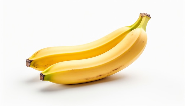 Banaan isolatie op wit