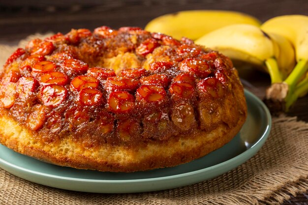 Banada cake on the table