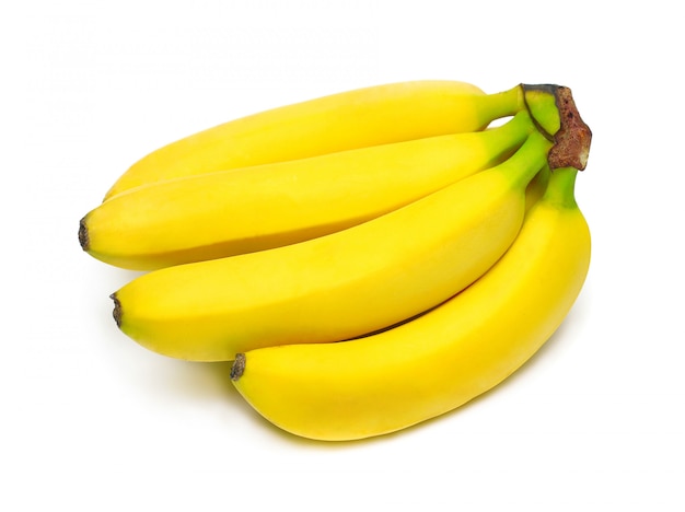 Banana bunch isolated 